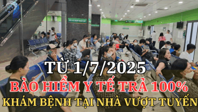 Từ 1/7/2025 KHÁM BỆNH TẠI NHÀ, VƯỢT TUYẾN vẫn được BHYT chi trả 100%"