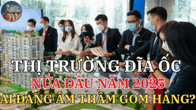 Thị trường địa ốc nửa đầu năm 2025: Ai đang âm thầm gom hàng?