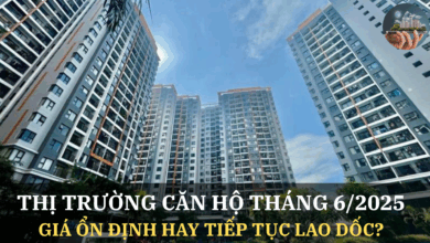 Thị trường căn hộ tháng 6/2025: Giá ổn định hay tiếp tục lao dốc?