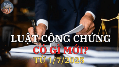 Quy định mới Luật Công chứng từ 1/7/2025, người dân cần biết!