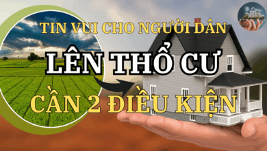 Năm 2025, người dân dễ “lên thổ cư” hơn: Góc nhìn đa chiều về hai thay đổi tích cực trong chính sách chuyển mục đích sử dụng đất