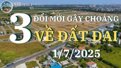 Những thay đổi lớn trong Luật Đất đai và hệ lụy đa chiều từ 1/7/2025