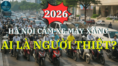 HÀ NỘI CẤM XE MÁY XĂNG TỪ 2026 - AI LÀ NGƯỜI THIỆT?