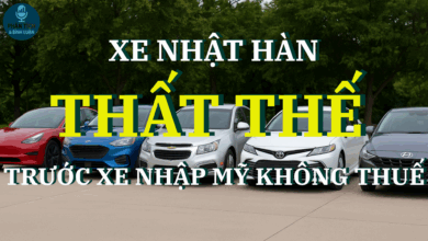 “Liệu xe Nhật, Hàn có ‘thất thế’ trước làn sóng xe Mỹ không thuế?”