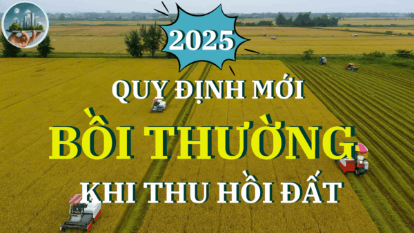 QUY ĐỊNH MỚI BỒI THƯỜNG KHI THU HỒI ĐẤT ( LUẬT ĐẤT ĐAI 2025)