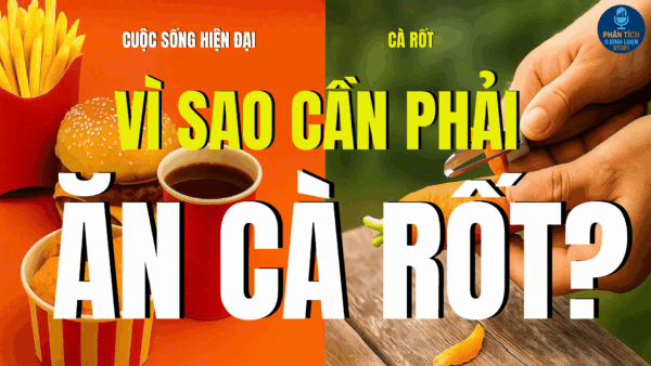 VÌ SAO CẦN PHẢI ĂN CÀ RỐT? 