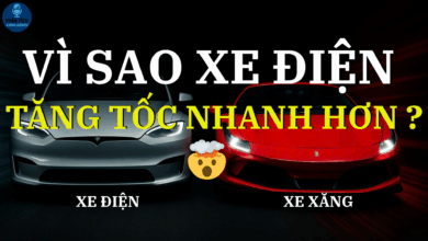 VÌ SAO XE ĐIỆN TĂNG TỐC NHANH HƠN ?