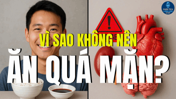 VÌ SAO KHÔNG NÊN ĂN QUÁ MẶN?