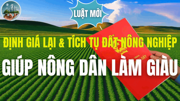 Định giá lại & tích tụ đất nông nghiệp giúp nông dân làm giàu!