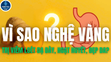 VÌ SAO NGHỆ VÀNG TRỊ VIÊM LOÉT DẠ DÀY, HOẠT HUYẾT, ĐẸP DA?