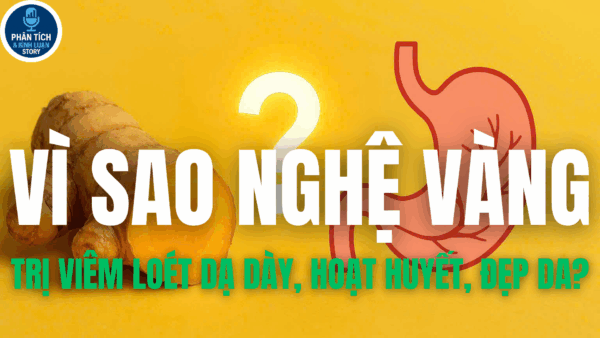 VÌ SAO NGHỆ VÀNG TRỊ VIÊM LOÉT DẠ DÀY, HOẠT HUYẾT, ĐẸP DA?
