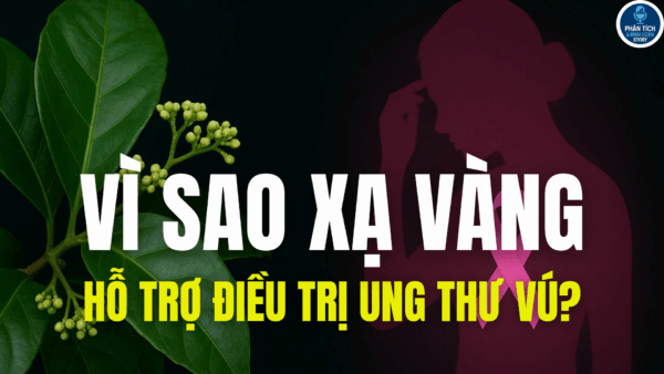 VÌ SAO XẠ VÀNG HỖ TRỢ UNG THƯ VÚ?