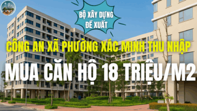 Đề xuất giao công an xã xác nhận thu nhập để mua căn hộ 18 triệu/m2 ở Hà Nội