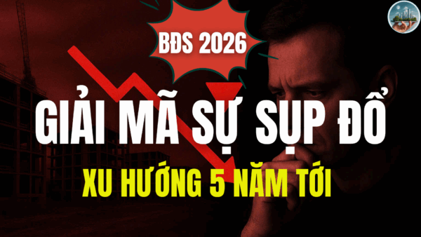 GIẢI MÃ SỰ SỤP ĐỔ BẤT ĐỘNG SẢN 2026 VÀ XU HƯỚNG 5 NĂM TỚI?