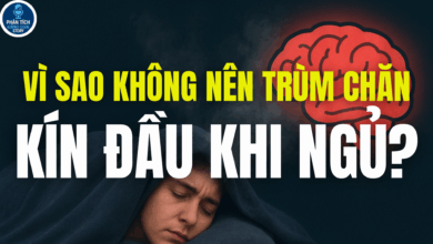 VÌ SAO KHÔNG NÊN ĐẮP CHĂN TRÙM KÍN ĐẦU KHI NGỦ?