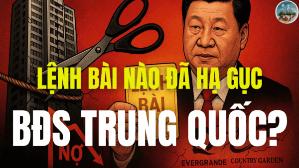 LỆNH BÀI NÀO ĐÃ HẠ GỤC BĐS TRUNG QUỐC?
