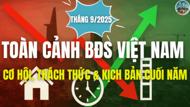 “Thị trường bất động sản Việt Nam tháng 9/2025: Biến động, thách thức & cơ hội”