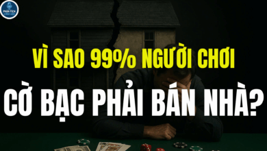 VÌ SAO 99% NGƯỜI CHƠI CỜ BẠC PHẢI BÁN NHÀ?
