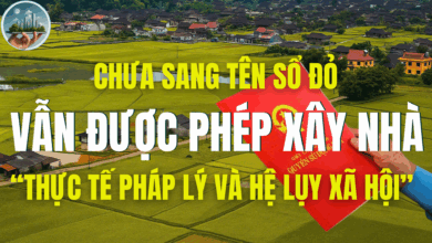 CHƯA SANG TÊN SỔ ĐỎ VẪN ĐƯỢC PHÉP XÂY NHÀ – THỰC TẾ PHÁP LÝ VÀ HỆ LỤY XÃ HỘI
