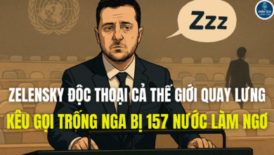 ZELENSKY ĐỘC THOẠI CẢ THẾ GIỚI QUAY LƯNG, KÊU GỌI TRỐNG NGA BỊ 157 NƯỚC LÀM NGƠ.