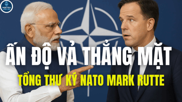 ẤN ĐỘ VẢ THẲNG MẶT TỔNG THƯ KÝ NATO MARK RUTTE