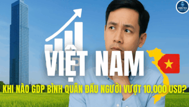 KHI NÀO GDP BÌNH QUÂN ĐẦU NGƯỜI CỦA VIỆT NAM SẼ VƯỢT 10.000 USD?