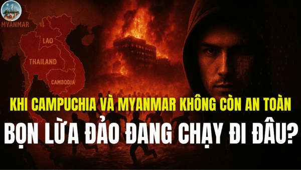 KHI CAMPUCHIA VÀ MYANMAR KHÔNG CÒN AN TOÀN, BỌN LỪA ĐẢO ĐANG CHẠY ĐI ĐÂU?