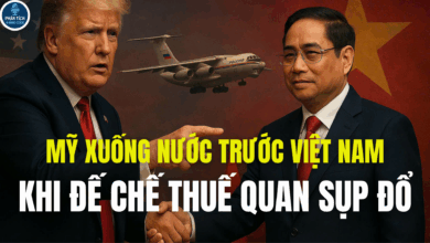 MỸ XUỐNG NƯỚC TRƯỚC VIỆT NAM, KHI ĐẾ CHẾ THUẾ QUAN SỤP ĐỔ