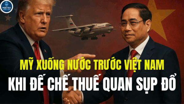MỸ XUỐNG NƯỚC TRƯỚC VIỆT NAM, KHI ĐẾ CHẾ THUẾ QUAN SỤP ĐỔ