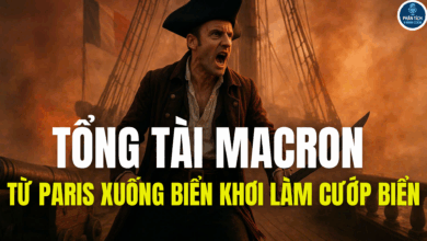TỔNG TÀI MACRON – TỪ PARIS XUỐNG BIỂN KHƠI LÀM CƯỚP BIỂN