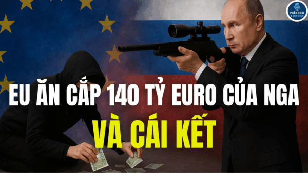EU ĂN CẮP 140 TỶ EURO CỦA NGA VÀ CÁI KẾT