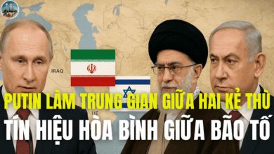 PUTIN LÀM TRUNG GIAN GIỮA HAI KẺ THÙ, TÍN HIỆU HÒA BÌNH GIỮA BÃO TỐ