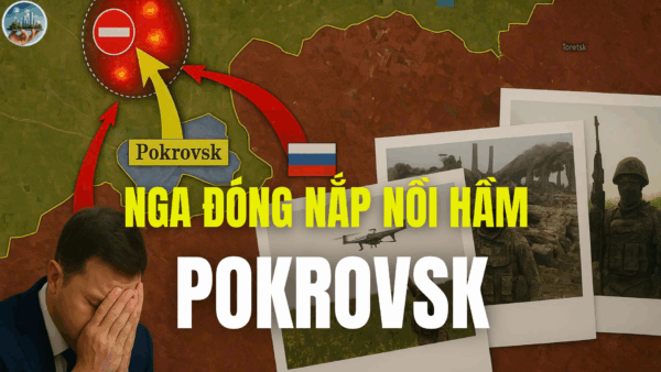 NGA ĐÓNG NẮP NỒI HẦM POKROVSK, QUÂN TIẾP VIỆN UKRAINE BỊ TIÊU DIỆT