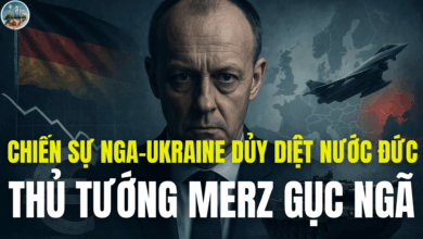 CHIẾN SỰ NGA-UKRAINE DỦY DIỆT NƯỚC ĐỨC, THỦ TƯỚNG MERZ GỤC NGÃ