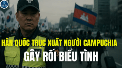 HÀN QUỐC TRỤC XUẤT NGƯỜI CAMPUCHIA GÂY RỐI BIỂU TÌNH