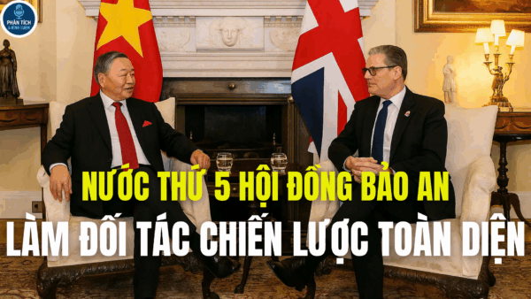 NƯỚC THỨ 5 HỘI ĐỒNG BẢO AN LÀM ĐỐI TÁC CHIẾN LƯỢC TOÀN DIỆN