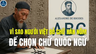 VÌ SAO NGƯỜI VIỆT BỎ CHỮ HÁN NÔM, ĐỂ CHỌN CHỮ QUỐC NGỮ