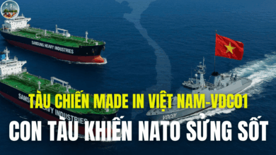 TÀU CHIẾN MADE IN VIỆT NAM-VDC01, CON TÀU KHIẾN NATO SỬNG SỐT