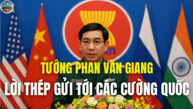 TƯỚNG PHAN VĂN GIANG-LỜI THÉP GỬI TỚI CÁC CƯỜNG QUỐC