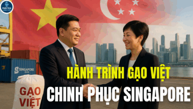 HÀNH TRÌNH GẠO VIỆT CHINH PHỤC SINGAPORE