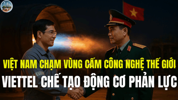 VIỆT NAM CHẠM VÙNG CẤM CÔNG NGHỆ THẾ GIỚI, VIETTEL CHẾ TẠO ĐỘNG CƠ PHẢN LỰC