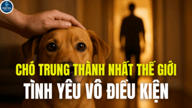 CHÓ TRUNG THÀNH NHẤT THẾ GIỚI, TÌNH YÊU VÔ ĐIỀU KIỆN
