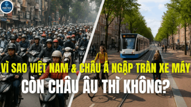 VÌ SAO VIỆT NAM & CHÂU Á NGẬP TRÀN XE MÁY, CÒN CHÂU ÂU THÌ KHÔNG?