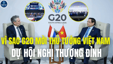 VÌ SAO G20 MỜI THỦ TƯỚNG VIỆT NAM DỰ HỘI NGHỊ THƯỢNG ĐỈNH