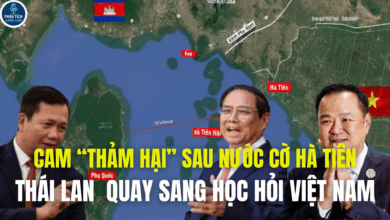 CAM “THẢM HẠI” SAU NƯỚC CỜ HÀ TIÊN, THÁI LAN QUAY SANG HỌC HỎI VIỆT NAM
