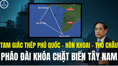 TAM GIÁC THÉP PHÚ QUỐC – HÒN KHOAI – THỔ CHÂU, PHÁO ĐÀI KHÓA CHẶT BIỂN TÂY NAM