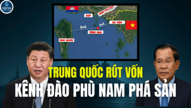 TRUNG QUỐC RÚT VỐN, KÊNH ĐÀO PHÙ NAM PHÁ SẢN
