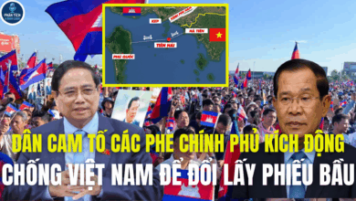 DÂN CAM TỐ CÁC PHE CHÍNH PHỦ KÍCH ĐỘNG CHỐNG VIỆT NAM ĐỂ ĐỔI LẤY PHIẾU BẦU