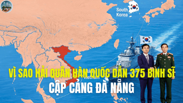 VÌ SAO HẢI QUÂN HÀN QUỐC DẪN 375 BINH SĨ CẬP CẢNG ĐÀ NẴNG