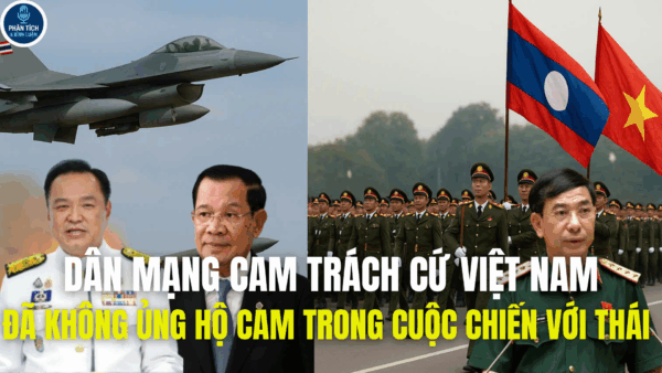 DÂN MẠNG CAM TRÁCH CỨ VIỆT NAM, ĐÃ KHÔNG ỦNG HỘ CAM TRONG CUỘC CHIẾN VỚI THÁI